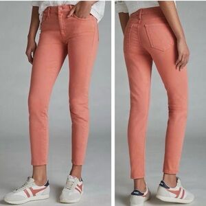MOTHER The Looker Crop Jeans Play Date in Mango Size 25